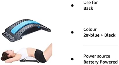Back Stretcher Posture Massager for Back Relaxation & Pain Relief, Back Massager Magic Stretcher Fitness Stretch Equipment Lumbar Support Relaxation