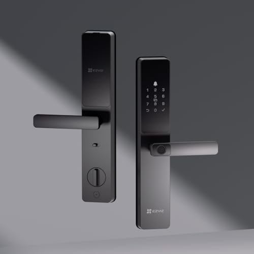 EZVIZ Smart Lock DL05 7-in-1 Türschloss, schlüsselloses Türschloss mit Fingerabdruck-Zugang – sicherer Eingang ohne Schlüssel, mehrere Optionen zum Entriegeln – Sofortwarnungen, strapazierfähig – Bild 6