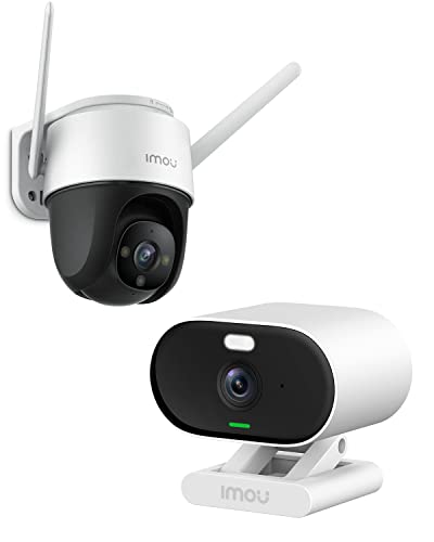 Imou Security Camera Outdoor 2Mp 4Mp Kit For Home Security, Plug-In Wifi Camera (2.4G Only) Surveillance Camera With Night Vision, 2-Way Audio, Human Detection, Smart Tracking #TOP8