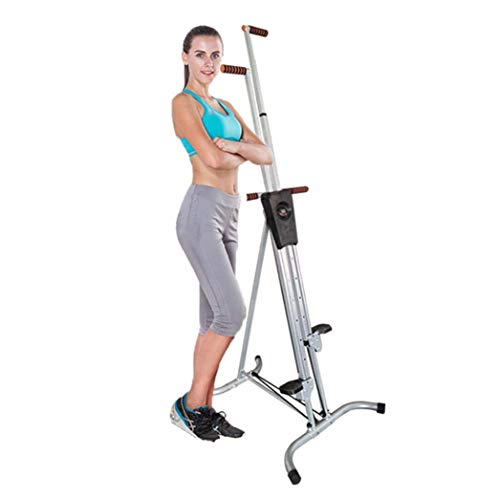 Vertical Mountaineer, Foldable Stepper, Climber Machine, Home Fitness Equipment, LCD Counter, 5 Gears Adjustment, Load-Bearing 1