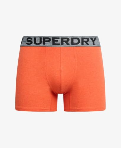 Superdry Boxer Triple Pack Hombre calzoncillos de algodón elástico cómodos 6