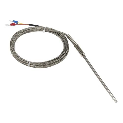 Termopar tipo J con sonda de cable de 3,0 m y sensor de temperatura enfundado de 3x60mm