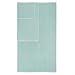 Welhome Franklin Premium 100% Cotton 6 Piece Towel Set | Aqua | Popcorn Textured | Highly Absorbent | Durable | Low Lint | Hotel & Spa Bathroom Towels | 600 GSM | 2 Bath 2 Hand 2 Wash Towels