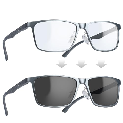 BIRCEN Mens Sunglasses Polarized UV Protection: Classic Shades for Men Driving Fishing with Al-Mg Metal Frame - Thumbnail 5