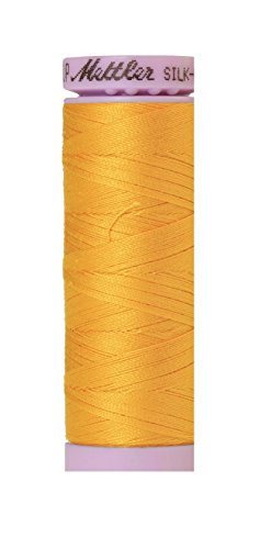 Hilo de Algodón Mettler Silk-Finish 150m Citrus miniatura 1