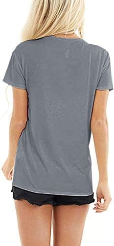 Pfvkeree Womens Cute Bee Graphic Tee Shirts Short Sleeve Let It Bee Funny Letter Print Summer T-Shirt Tops - Image 4