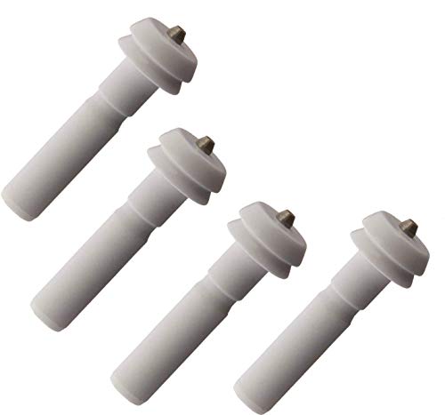 4 Pack Premium Gas Range Oven Spark Electrode Igniter Replacement for GE Gas Stove Igniter Hotpoint Gas Range Parts and Kenmore Oven Igniter AP3779012 1085568 WB13K10014 Electrode Kit