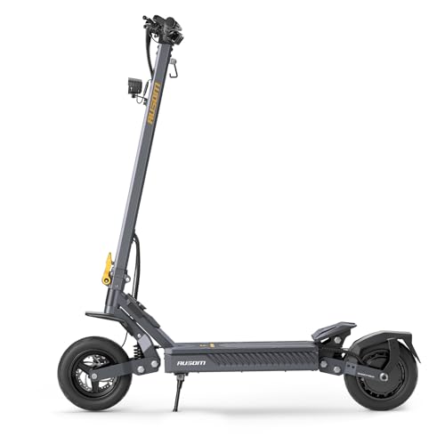 Ausom Gosoul 2 Trottinette Électrique pour Adultes, Moteur 1100W, Autonomie 70KM, Freins à Disque avec E-ABS, Idéale pour Les Déplacements Urbains, 10