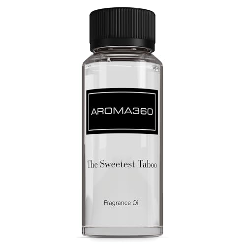 Aroma360 - The Sweetest Taboo Fragrance Oil Scent - Luxury Aromatherapy Scent Diffuser Oil - Hints of Lemon Creme, Pomegranates, & Raspberries - For Essential Oil Diffusers - For Home & Office - 120mL