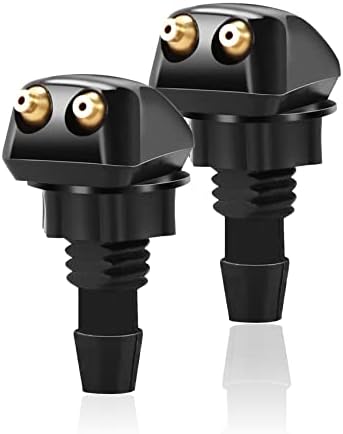 X AUTOHAUX 9pc Windshield Washer Nozzle Kit For Honda Accord 2003-2007 & Ridgeline 2006-2014 5 thumbnail image