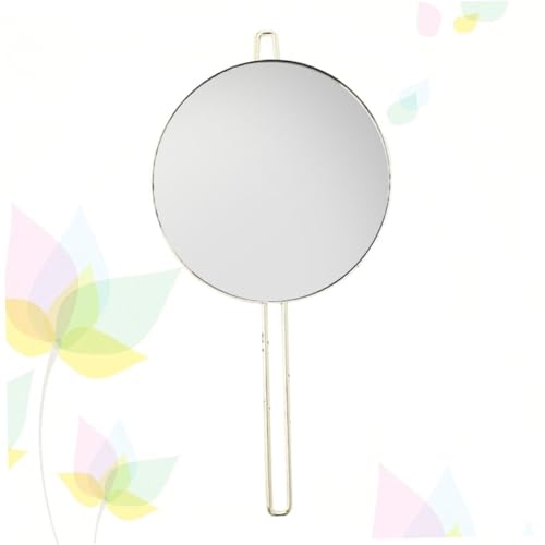 Espejo de maquillaje redondo para pared y mano miniatura 5