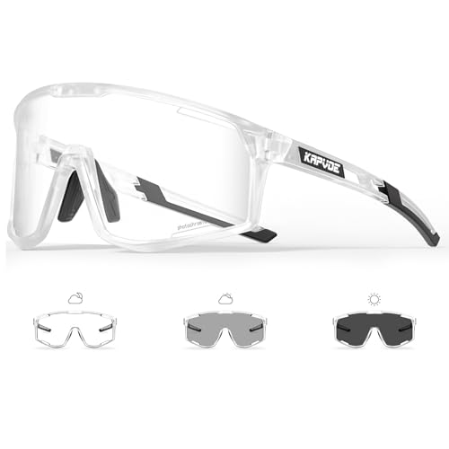 Lunette de cyclisme photochromique pour le VTT et le running en forêt