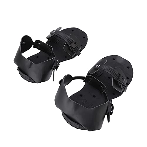 Suprimentos para jardim 1 par de sandálias pontiagudas PU Sapatos aerador de grama Aerador de grama