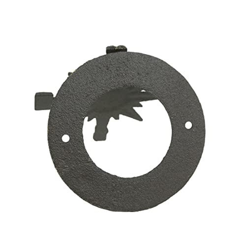 Bronze Finish Cast Iron Decorative Sun Face Nautical Compass Rose Door Knocker Rustic Home Decor 4.5 Inches In Diameter #TOP2