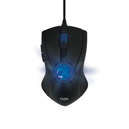 Mouse Gamer OEX Optico Energy 3200 Dpi MS-301 - Preto