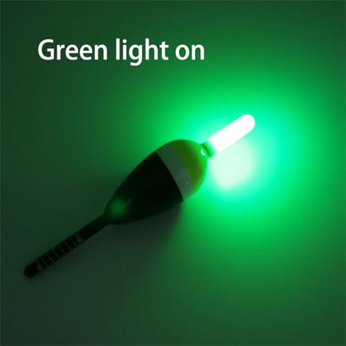Flotteurs de pêche fluorescents pack de 4 avec kit de chargement pour nuit
