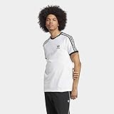 Corte adidas 3-stripes Tee, Camiseta Hombre, Blanco 03, M