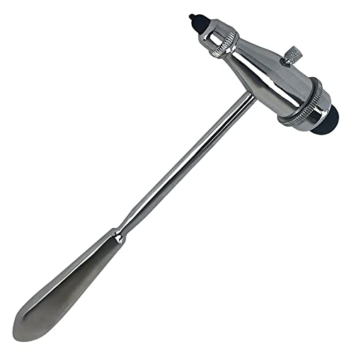 DEXSUR Tromner Neurological Reflex Hammer with Pointed Tip Handle for Cutaneous and Superficial Responses