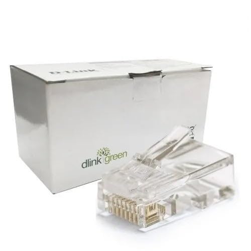 D-Link RJ45 Connector Module Plugs Cat 6 Connector - Pack of 100 Nos (B0D29JMZQF) Amazon Price History, Amazon Price Tracker