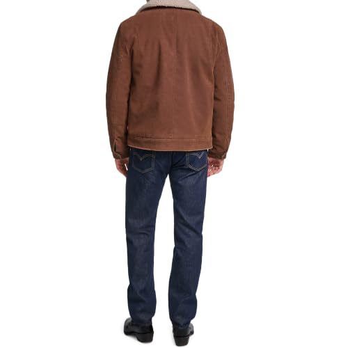 Image of Levi's Men's Faux Leather Laydown Collar Racer Jacket