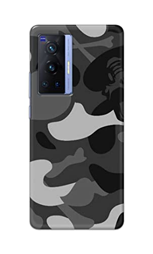 Image of Printed Hard Back Cover Case for Vivo X70 Pro Back Cover (Army Pattern) -702