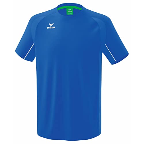 Erima Herren Liga Star Trainings T-Shirt (1082329), New royal/weiß, 3XL