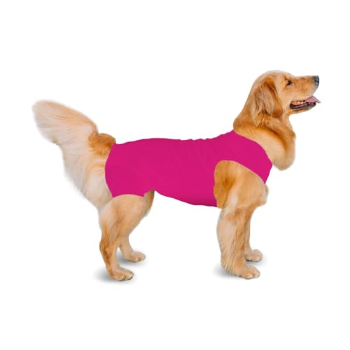 Image of Shed Defender Recovery Suit for Dogs After Surgery - Dog Recovery Onesie Alternative to Cone, Lightweight Breathable Surgical Recovery Suit for Male Female Dogs, E-Collar Alternative, Vet Approved
