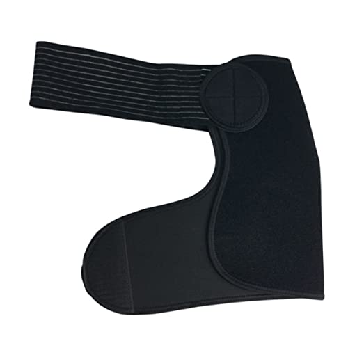 Beavorty 1pc Shoulder Strap Torn Rotator Cuff Brace Shoulder Splint Adjustable Shoulder Immobilizer Rotator Shoulder Brace Adjustable Stand Ac Joint Brace Ok Fabric Composite Sbr Black