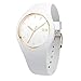 Produktbild Ice-Watch - ICE glam White - Weiße Damenuhr mit Silikonarmband - 000981 (Small)