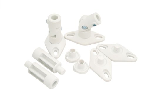 Premier Mounts PSPK-2W Universal Speaker Mount for Walls and Ceilings (White) (Discontinued by Manufacturer)