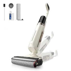 Mova K30 Wet Dry Vacuum Cleaner, 180° Lie-Flat Reach Smart Vacuum Mop, 140°F Hot Air Drying, 0in Dual-Edge Cleaning, Powerful 18000Pa Suction Floor Cleaner for Hard Floors Pet Hair