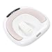 Delicate Touch PU Cushion, Back Drain Hole, One Button Cleaning, Double Water Column Design, Wide Applicability, 1500ml Capacity Electric Sits Bath Soak Tub, Real Time