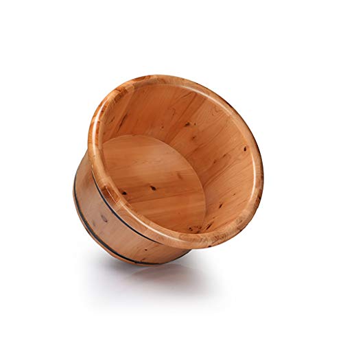 Baño de pies de madera cedro spa pedicure miniatura 2
