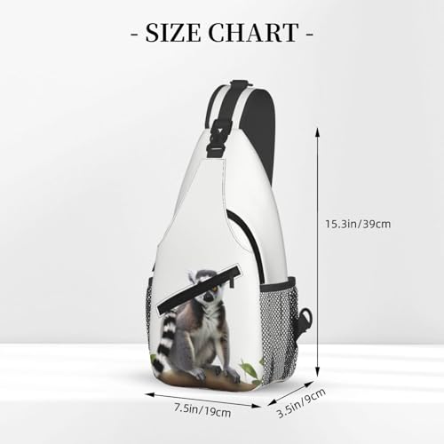 Morrales Urbanos Sling Backpack Negro Compacto miniatura 2