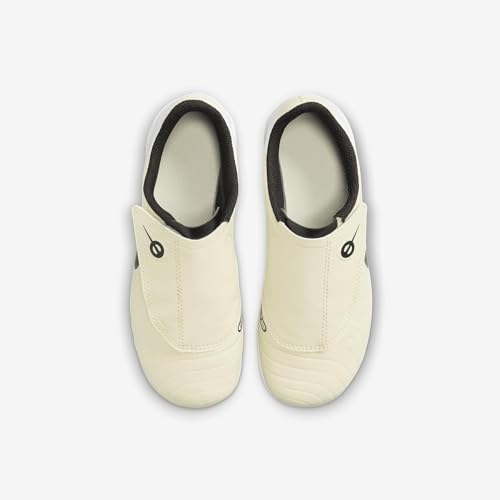 Nike Jr. Tiempo Legend 10 Club Little Kids' Multi-Ground Low Top Soccer Cleats (DV4356-700, Lemonade/Metallic Gold Coin/Black) Size 11.54