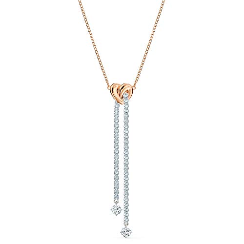 Swarovski Collana a Y Lifelong Heart, bianco, mix di placcature