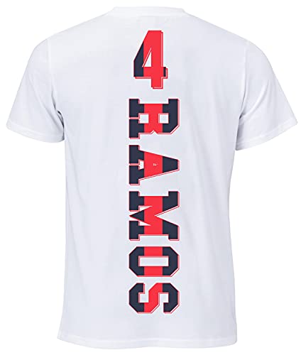 PARIS SAINT-GERMAIN Sergio Ramos PSG Official Collection T-Shirt, White, XXL - Image 2