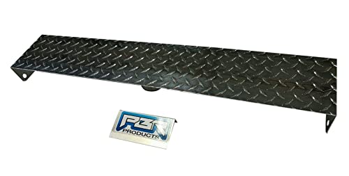 PBR Product Compatible with YJ Diamond Plate Front Frame Cover Polished Aluminum.