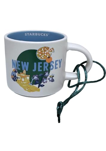 Starbucks Mug Demitasse Ornamento New Jersey 60ml