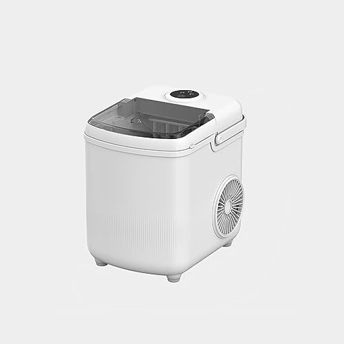 Ice Maker Machine, Countertop Ice Maker, 9 Cubes in Under 9 Minutes, 30lbs/24Hrs, Ice Maker Machine with Self-Cleaning and Ice Scoop, for Kitchen, Office, RV, Bar,Freestanding/Countertop Ice Machine