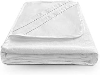 Bedecor Breathable Waterproof Mattress Protector Mattress Cover with Corner Straps Terry Towelling, Double (135x190cm)