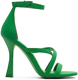 Call It Spring Women's Kelli Heeled Sandal, Bright Green, 10 | Image 2