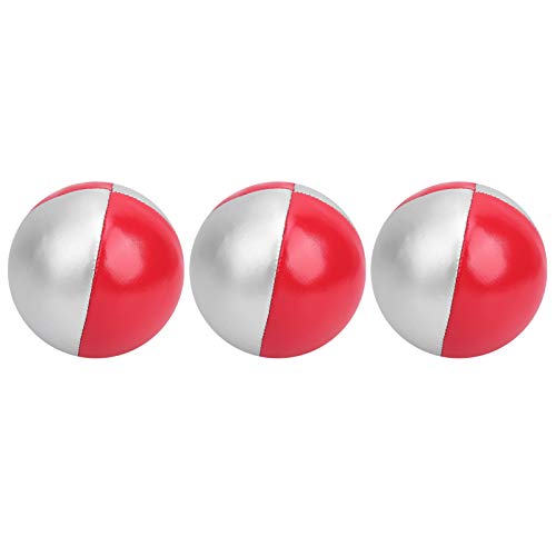 Bolas de malabarismo para iniciantes e profissionais, Conjunto de 3, Kits de clubes de malabarismo p