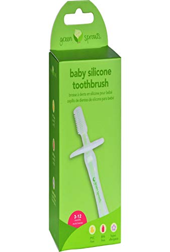 Green Sprouts Eco-friendly Silicone Baby Toothbrush #1