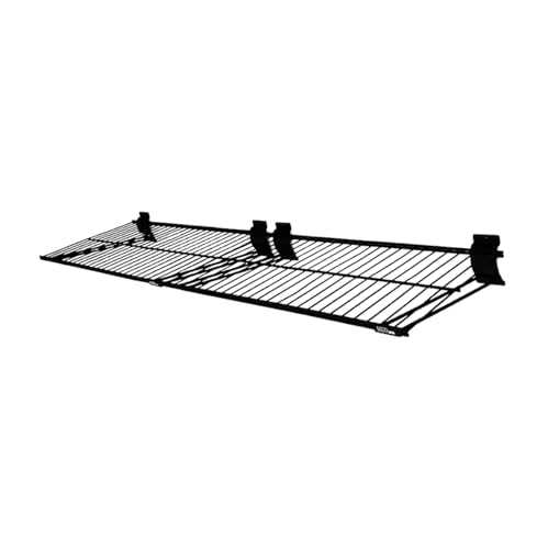 Mido Bros. 24123 Slatwall Wire Metal Shelf Heavy Duty Adjustable Steel Slat Wall Mount Shelves thumb #5