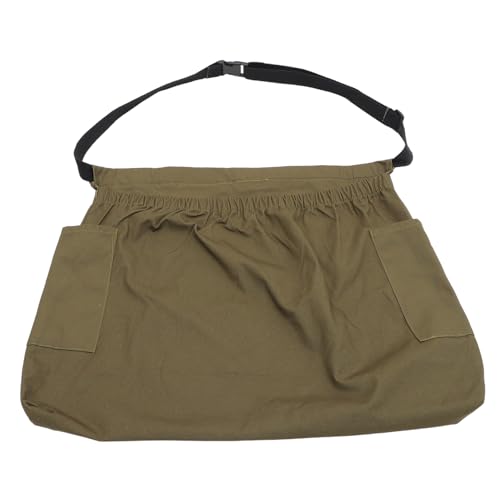 BESPORTBLE Blueberry Picking Bucket Large Canvas Outdoor Fruit Picking Bag Adjustable Belt Harvest Apron for Garden Accessories