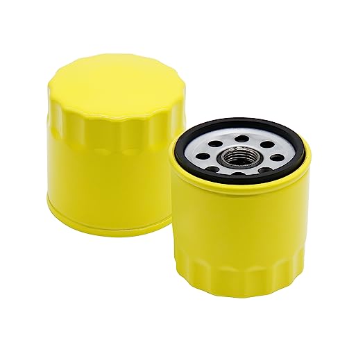 Brlyeeanze 2 Pack 52 050 02-S Oil Filter Extra Capacity Fit for Kohler M18 - M20, CV11 - CV22, CH11 - CH16, SV600 SV610 SV620 SV730 SV830 Engine 25 050 34-S Kh-25-050-25-s