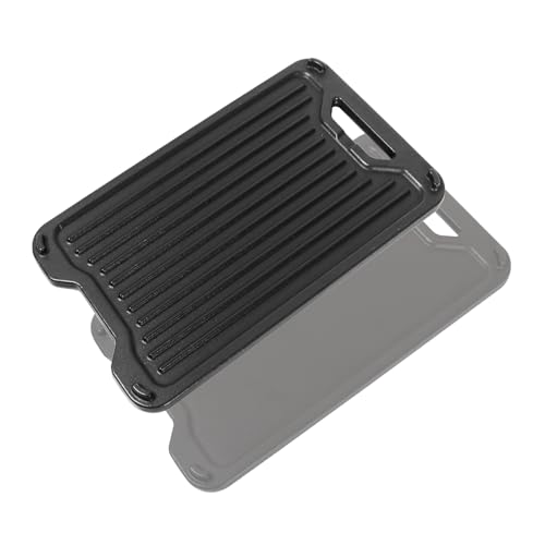 BAC609 Reversible Griddle Accessory for Traeger Pro 575/780 Century 22 Century Eastwood 22 Ironwood XL Pro Series 22 TFB88PUB BBQ07E BBQ070 Cast Iron Griddle Plate Replacement Parts