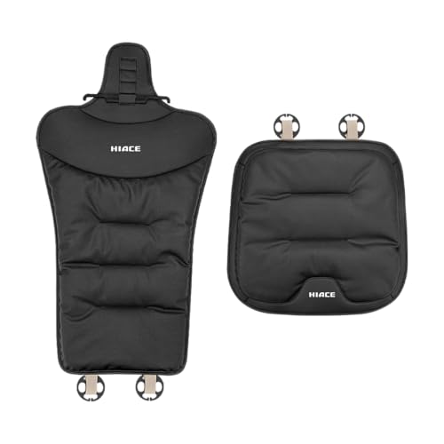 【ハイエース 専用】 車 シート クッション 厚型 HIACE ロゴ付き カーシート カバー セット ハイエース 200系 WAGON 全グレード クッション 溢れ 車用 シートクッション 冬 座布団 体圧分散 四季汎用 暖かい 快適 通気性 カー アクセ