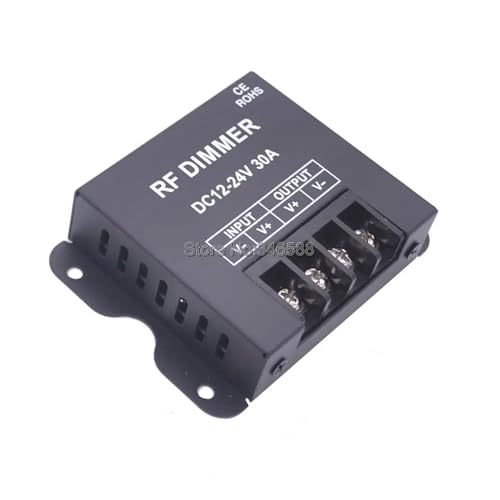 Variateur LED 30A à luminosité réglable DC12V-24V pour modulation précise